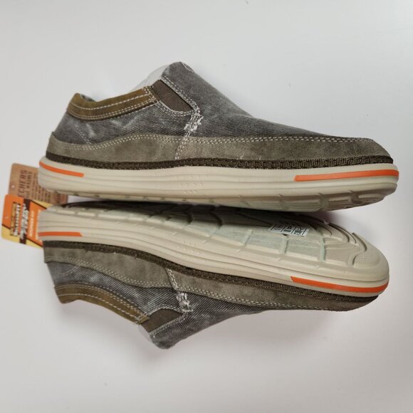 Skechers Landon Stellar Shoes Relaxed Fit Memory Foam Slip-On Mens 8 - Picture 11 of 16